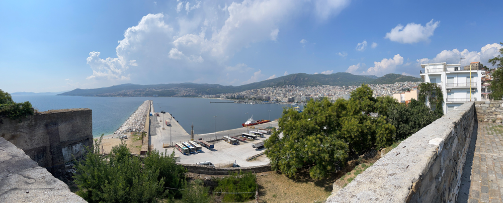 Blick über den Hafen